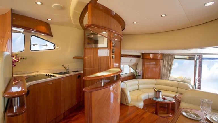 the best luxury interior of burjuman yacht